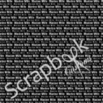 Scrapbook Customs MARINE WIFE 12"x12” 4pc Scrapbook Papers - Image 3
