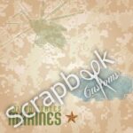 Scrapbook Customs 6pc MARINES SCRAPBOOK KIT 12"X12" Papers 1C - Image 5
