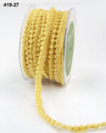 May Arts 3/8" MINI POM POM RIBBON 1 yard yd - Image 10