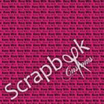 Scrapbook Customs NAVY WIFE 1B 12"x12” 5pc Scrapbook Papers - Image 2
