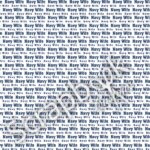 Scrapbook Customs NAVY WIFE 12"x12” 4pc Scrapbook Papers - Image 3
