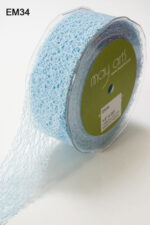 May Arts 1.5" MESH WEB Ribbon 1 yard yd - Image 3