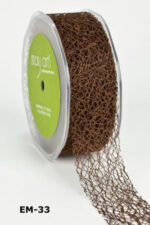 May Arts 1.5" MESH WEB Ribbon 1 yard yd - Image 4