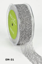 May Arts 1.5" MESH WEB Ribbon 1 yard yd - Image 9