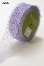 May Arts 1.5" MESH WEB Ribbon 1 yard yd - Image 10