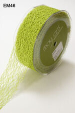 May Arts 1.5" MESH WEB Ribbon 1 yard yd - Image 15