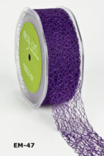May Arts 1.5" MESH WEB Ribbon 1 yard yd - Image 19