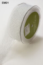 May Arts 1.5" MESH WEB Ribbon 1 yard yd - Image 20