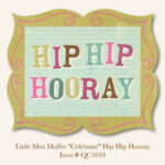 My Mind's Eye Quite Contrary LITTLE MISS MUFFET DieCut Titles