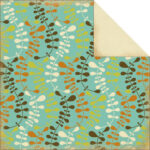 Kaisercraft ROCK POOL SEAWEED 12"X12" Beach Cardstock Paper Sheet