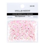 Spellbinders Opalescent SEQUINS PINK Color Essentials .25oz 3 sizes