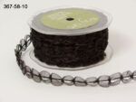 May Arts 1" SHEER LOOP TRIM Ribbon Trim 1 yard yd - Image 2