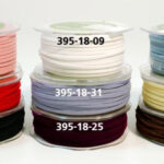 May Arts 1/8" SUEDE STRING Ribbon Trim 1 yard yd