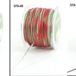 May Arts SATIN STRING STRIPED Ribbon Trim 1 yard yd