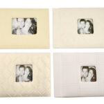 Forever In Time WHITE 6"X6" Scrapbook Memory Album