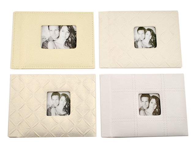 Scrapbook_Album_6x6_Wedding_Bliss_set.jpg Forever In Time WHITE 6"X6" Scrapbook Memory Album - Image 1