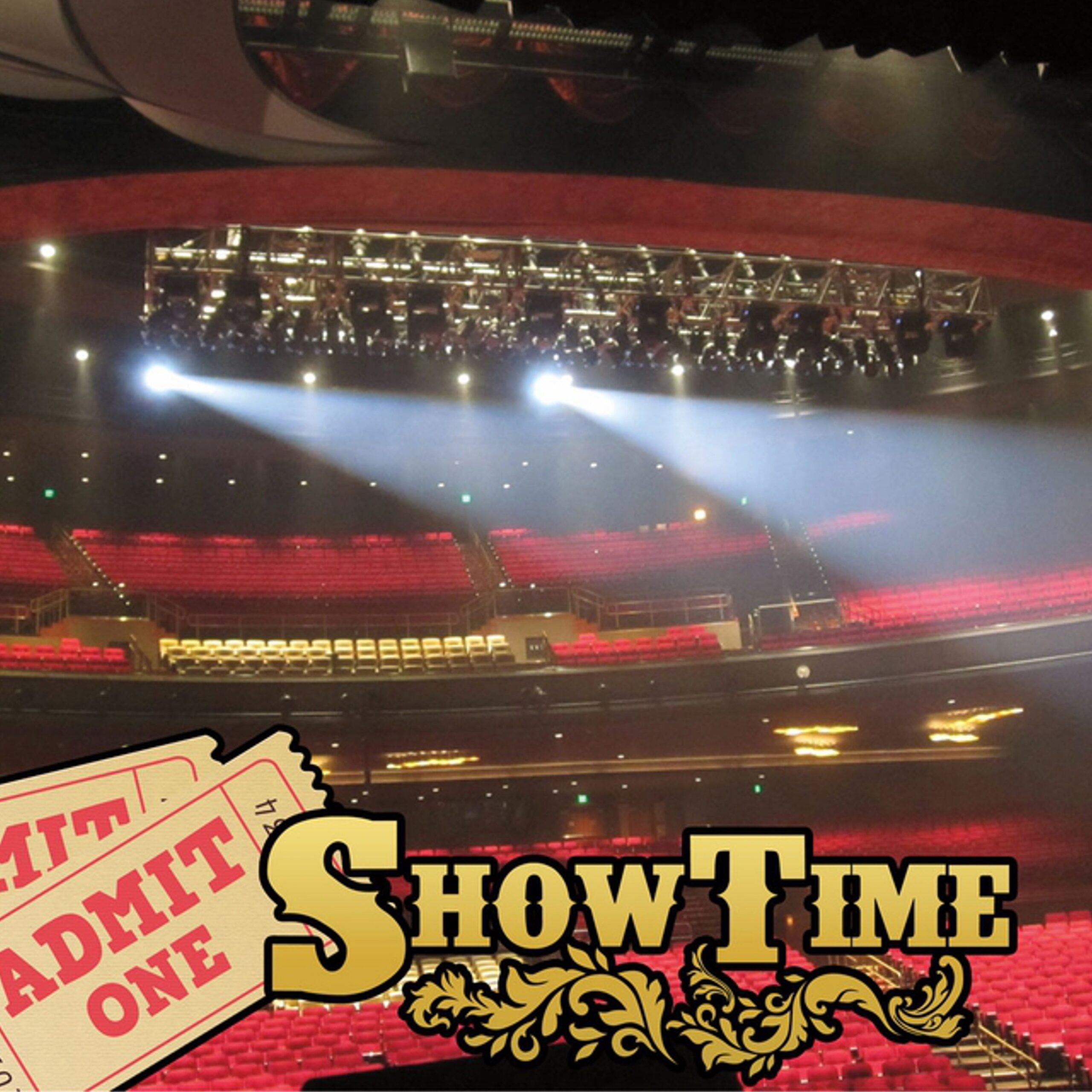 Showtime_Scrapbooksrus.jpg SHOWTIME Show Concert Shimmer 12"x12" Paper - Image 1