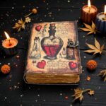 Soft Leather APOTHECARY Journal Deckle Edge Paper Blank A7