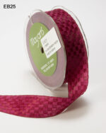 May Arts 1" WOVEN CHECKERED RIBBON Trim 1 yard yd - Image 2