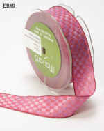 May Arts 1" WOVEN CHECKERED RIBBON Trim 1 yard yd - Image 6