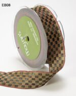 May Arts 1" WOVEN CHECKERED RIBBON Trim 1 yard yd - Image 7