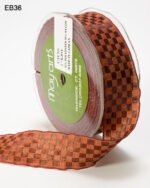 May Arts 1" WOVEN CHECKERED RIBBON Trim 1 yard yd - Image 10