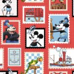 Scrapbooksrus STEAMBOAT WILLIE 12pc 12"X12" Scrapbook Paper Pack - Image 9