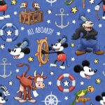 Scrapbooksrus STEAMBOAT WILLIE 12pc 12"X12" Scrapbook Paper Pack - Image 11