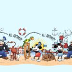 Scrapbooksrus STEAMBOAT WILLIE 12pc 12"X12" Scrapbook Paper Pack - Image 2