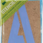 Duro STENCIL IT 12" Reusable Oilboard Lettering Set