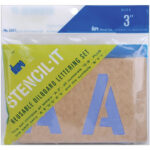 Duro STENCIL IT 3" Reusable Oilboard Lettering Set - Image 2