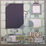 Page Kit LAUGH OUT LOUD (2) 12x12 Scrapbook