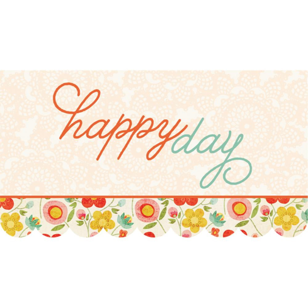 TANGERINE_Happy.jpg My Mind's Eye Sweetest Thing TANGERINE Diecut Titles - Image 1