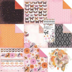Kaisercraft TIGERLILLY Double-Sided 12"X12" Cardstock Sheet