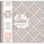 Trimcraft A CHRISTMAS PROMISE 12"X12" Plaid Snapload Scrapbook Album