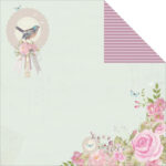 Kaisercraft TRUE ROMANCE 12"X12" Scrapbook Cardstock Sheet - Image 2