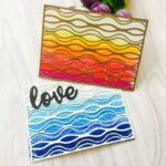 Metal Craft Cutting Dies WAVE Crack Background 1pc - Image 3