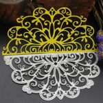 Wide Flower Edge Metal Craft Die - Image 4