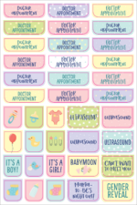Peter Pauper Planner Stickers PREGNANCY BABY Essentials - Image 8