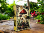 Soft Leather Journal Grimoire VINTAGE MUSHROOM Handmade Blank A7 - Image 6