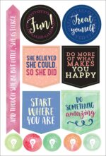 Peter Pauper Planner Stickers SHE BELIEVED SHE COULD Essentials - Image 6