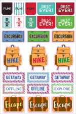 Peter Pauper Planner Stickers TRAVEL Essentials - Image 10