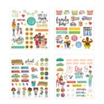 Paper House FAMILY LIFE Mini Sticker Book - Image 2