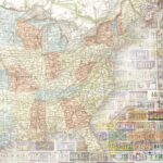 Paper House UNITED STATES MAP 12X12 Scrapbook Paper - Image 2