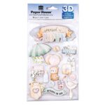 Paper House SHOWERED WITH LOVE 3D Sticker 13pc - Image 2