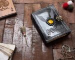 Soft Leather Journal Harry Potter SPELL BOOK OF WIZARDS Blank A7 - Image 2