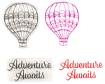 Peter Pauper TRAVEL Clear Silicone Stamp Set - Image 2