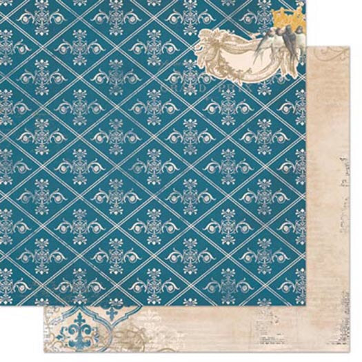 image_01bfb19d-55c4-41f0-8f49-b86e23e2f276.jpg BoBunny THE AVENUES COURTYARD 12"X12" Cardstock Paper - Image 1