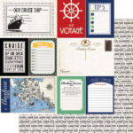 OUR CRUISE SHIP 12"X12" Scrapbook Customs Journal