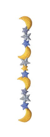 image_02dc2915-26fc-4b15-8fe0-92f1e3a00011.jpg MOON AND STARS Border Trim Stick-On 1pc - Image 1
